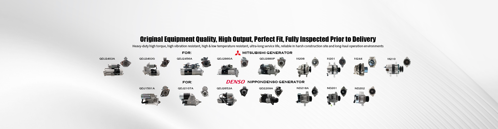 Quality Engine Starter Motor factory