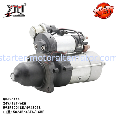 TS16949 Engine Starter Motor For CUMMINS 6bt 5.9 4bt 3.9 HIGER STP4858MH  STP4858NL STP4858UL