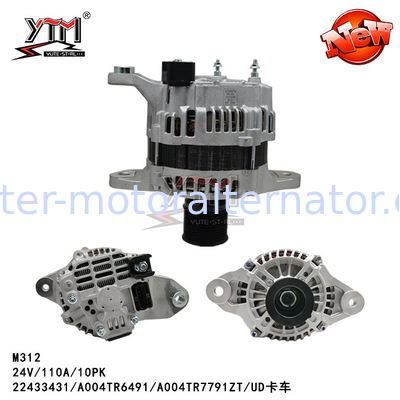 M312 24V 110A 10PK ALTERNATOR  MOTOR 22433431 A004TR6491 A004TR7791ZT UD TRUCK