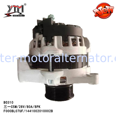 BO310 Alternator 28V 80A 8PK For Sany C5M F000BL07UF 1441002010002B