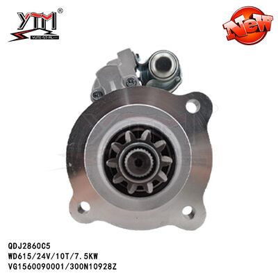 WD615 24V motor starter for Weichai  W618  HOWO SINOTRUK ZZ3325N VG1560090001 300N10928Z QDJ2860C5