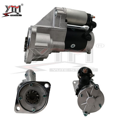 New 24V Starter Motor Compatible For Isuzu Sakai Roller Case Excavator Kobelco Applications Engine Part Numbers 898045