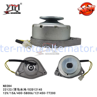 ND284 ALTERNATOR 22122 02D12145/12V/15A/400-58006/121450-77200 for Yanmar water cooling