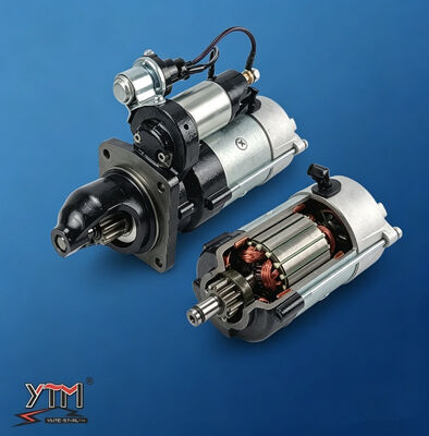 24V 12T 6KW Starter Motor QD2611K For Cummins 4B 4BT 4BTA ISBE Engine OE 3968130 4929600 For Shantui SZ150 Excavator