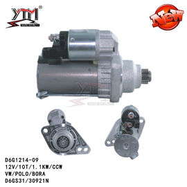 D6GS31 /30921N VW BORA Starter Motor / VW POLO Starter Motor D6G1214-09