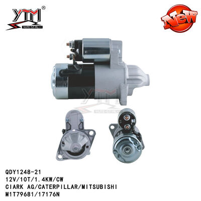 QDY1248-21 M1T79681 17176N Engine Starter Motor For CLARK AG  MITSUBISHI
