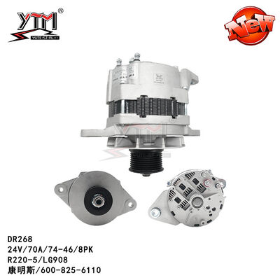 DR268 R220-5 LG908 24V 70A 8PK Auto Alternator 600-825-6110