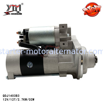 12V 12T 2.7kw Engine Starter Motor CCW QDJ1403B3 1403B3
