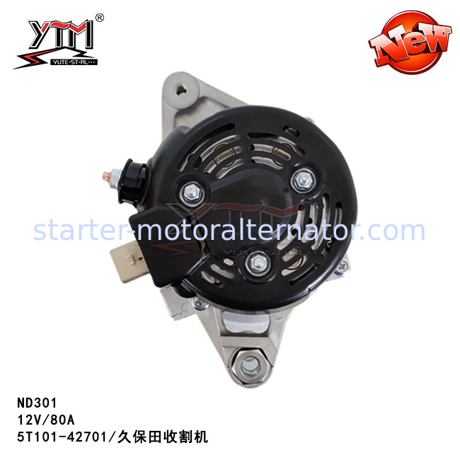 ND301 12V 80A Motor Electric Alternator For Kubota Harvester 5T 10142701