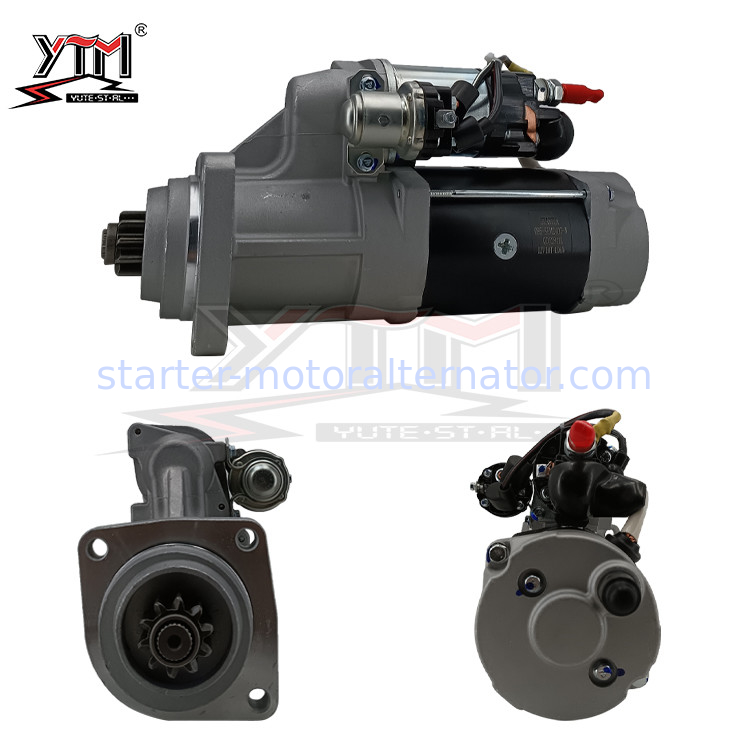 Yute QSB6.7 Engine Parts Starter Motor 8200023/8200796/6809N/38MT For Delco 38MT Engine