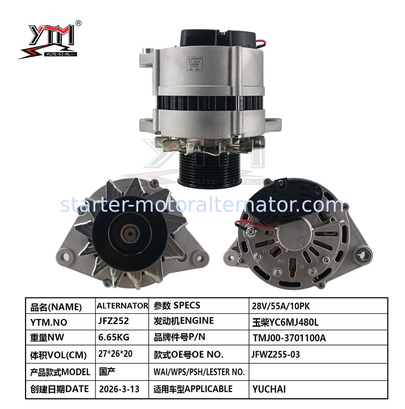 NIKKO 22SI M11 Auto Alternator 24V 50A 7PK 8974816970 8976880320 0350000712 0350000713 for Isuzu