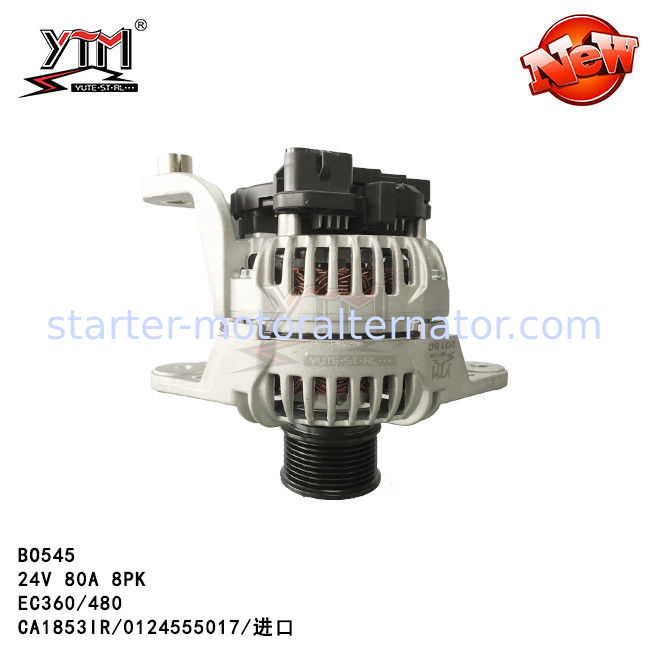 B0545 24V 80A  Alternator Replacement 8PK EC360/480 CA18531R/ 0124555017