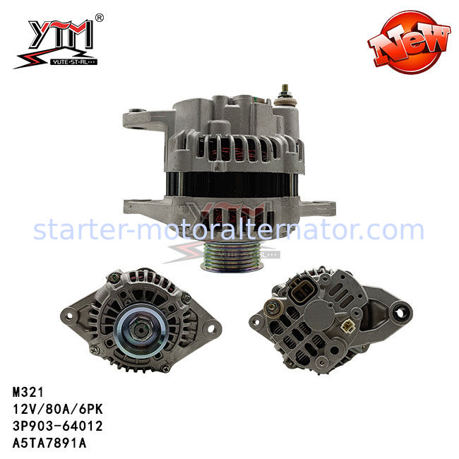 12V 80A Alternator for Mitsubishi A5TA7891A auto parts 3P903-64010 3M760-64010 3M760-64011 3P903-64012